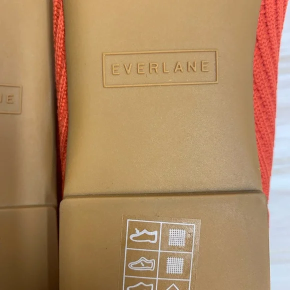 Everlane The Day Glove Flat Bright Red Knit Size 9 | Minimalist Flat - Picture 7 of 8
